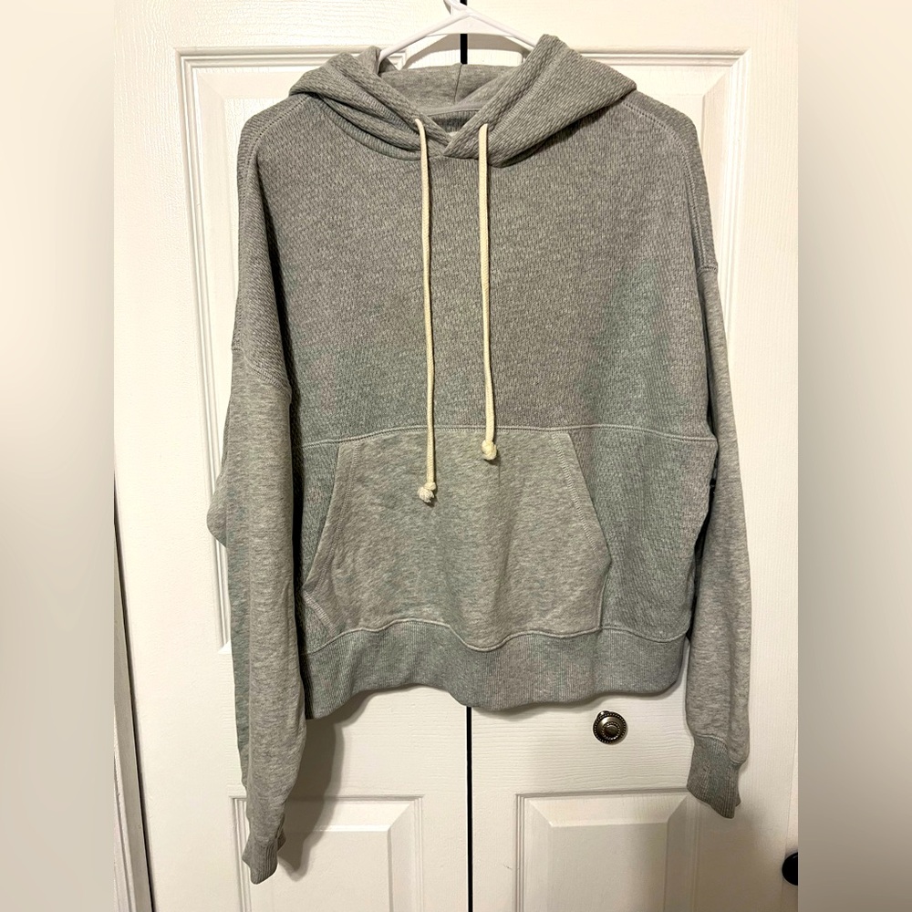 Aerie Grey Oversized Hoodie - Size M